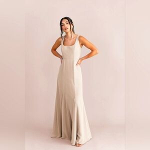 Revelry Nicole Chiffon Dress